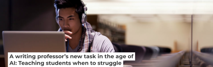 If you aren’t working at it, you’re not learning it − something college students need to understand as AI makes producing work easier. Sam Edwards via Getty Images